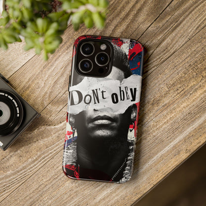 Tough Cases — 'Don't Obey' Urban Portrait Phone Case