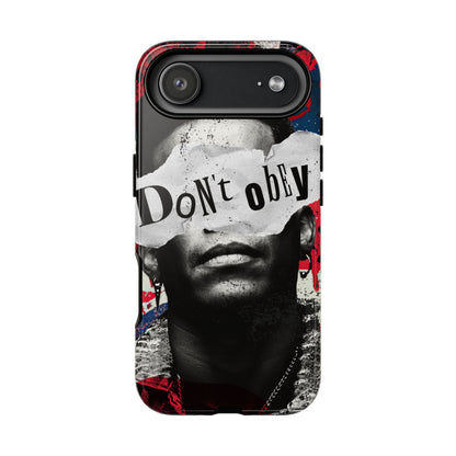 Tough Cases — 'Don't Obey' Urban Portrait Phone Case