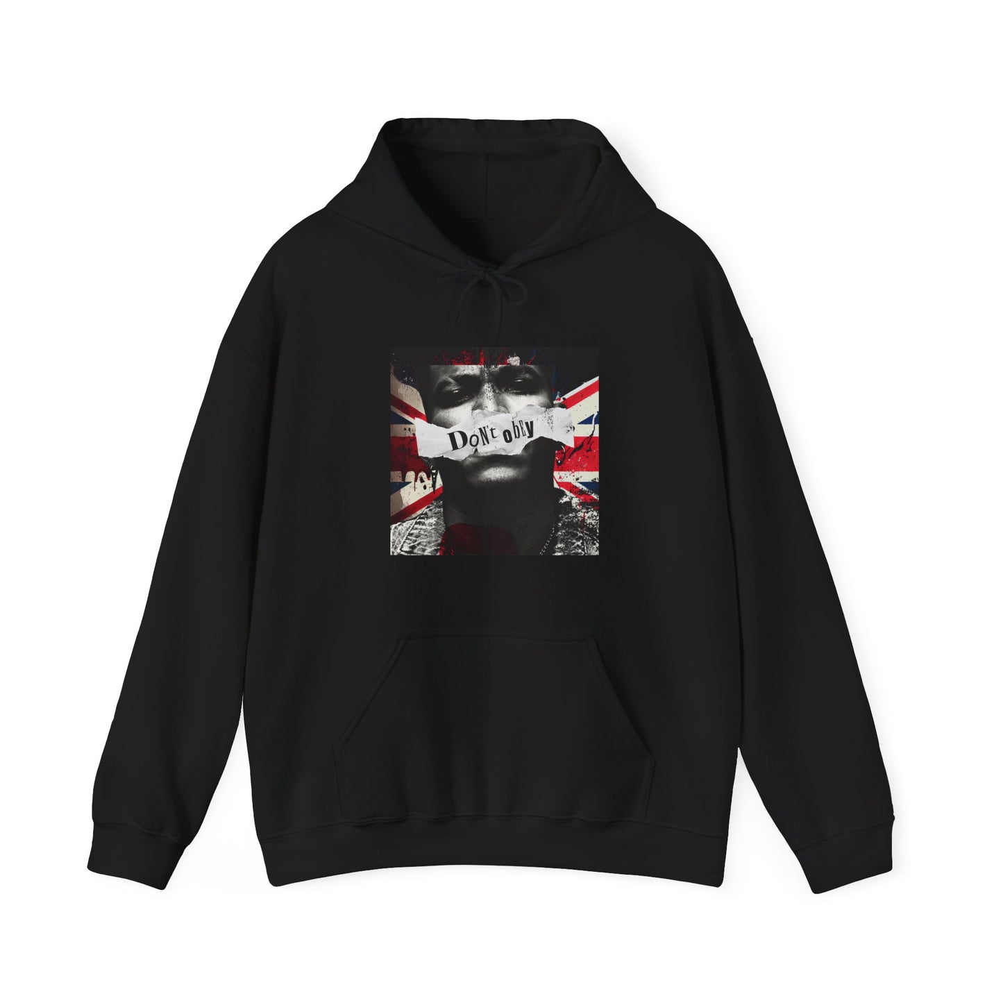 British Punk Graphic Hoodie — Union Jack Streetwear Pullover