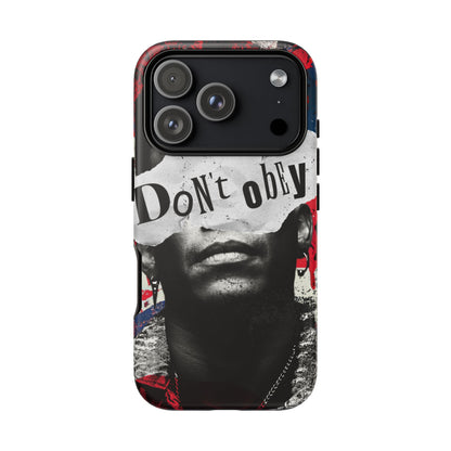Tough Cases — 'Don't Obey' Urban Portrait Phone Case