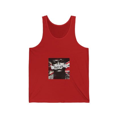 Unisex Tank Top — 'Don't Obey' Graphic Urban Flag Design
