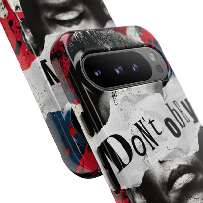 Tough Cases — 'Don't Obey' Urban Portrait Phone Case