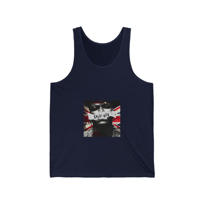 Unisex Tank Top — 'Don't Obey' Graphic Urban Flag Design