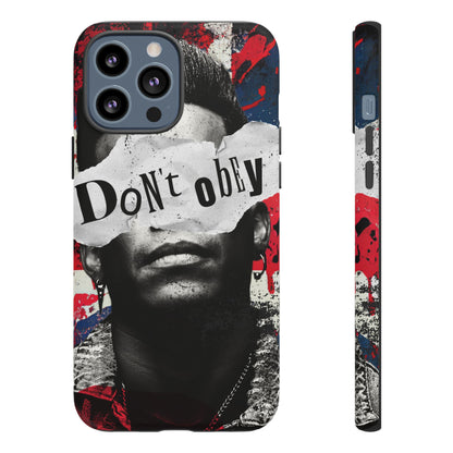 Tough Cases — 'Don't Obey' Urban Portrait Phone Case