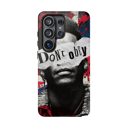Tough Cases — 'Don't Obey' Urban Portrait Phone Case