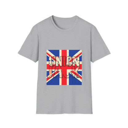 Union Jack Flag T-Shirt — Vintage British Pride Graphic Tee