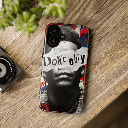 Tough Cases — 'Don't Obey' Urban Portrait Phone Case