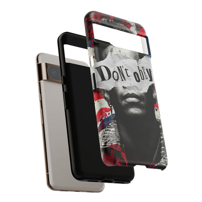 Tough Cases — 'Don't Obey' Urban Portrait Phone Case