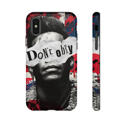 Tough Cases — 'Don't Obey' Urban Portrait Phone Case