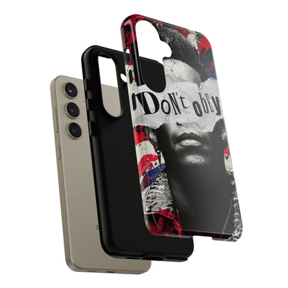 Tough Cases — 'Don't Obey' Urban Portrait Phone Case
