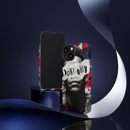 Tough Cases — 'Don't Obey' Urban Portrait Phone Case