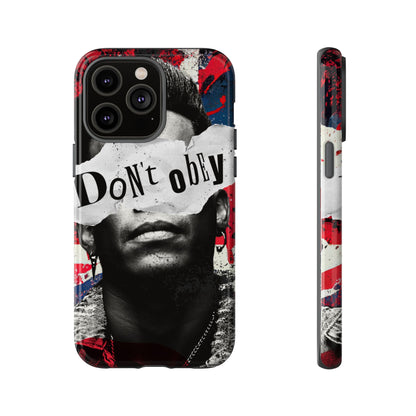 Tough Cases — 'Don't Obey' Urban Portrait Phone Case
