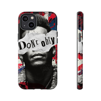 Tough Cases — 'Don't Obey' Urban Portrait Phone Case