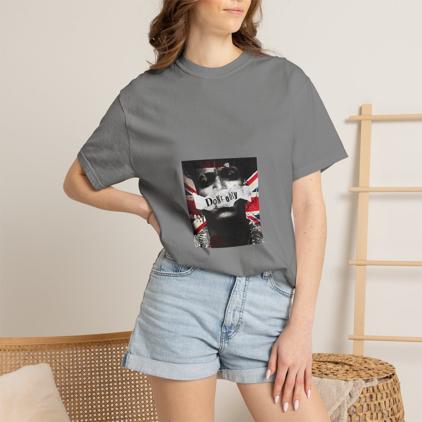 Graphic T-Shirt — 'Don't' Union Jack Photo Tee