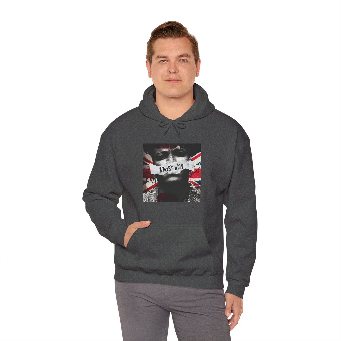 British Punk Graphic Hoodie — Union Jack Streetwear Pullover