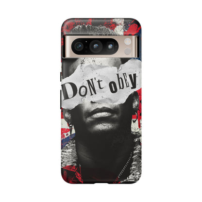 Tough Cases — 'Don't Obey' Urban Portrait Phone Case