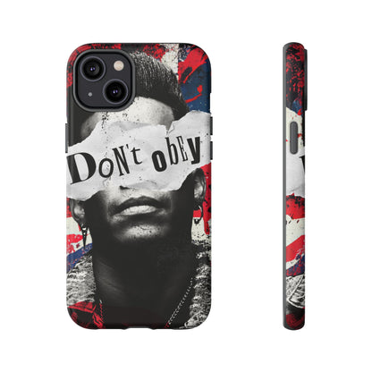 Tough Cases — 'Don't Obey' Urban Portrait Phone Case
