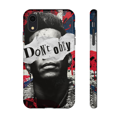 Tough Cases — 'Don't Obey' Urban Portrait Phone Case