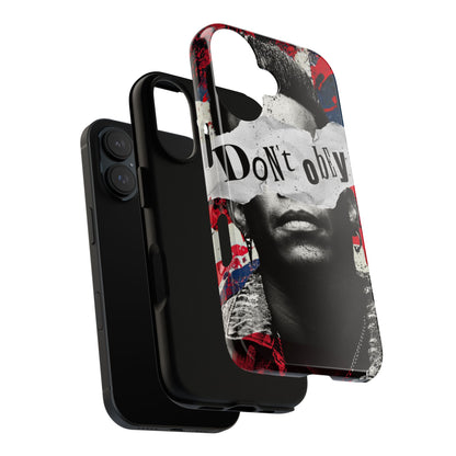Tough Cases — 'Don't Obey' Urban Portrait Phone Case