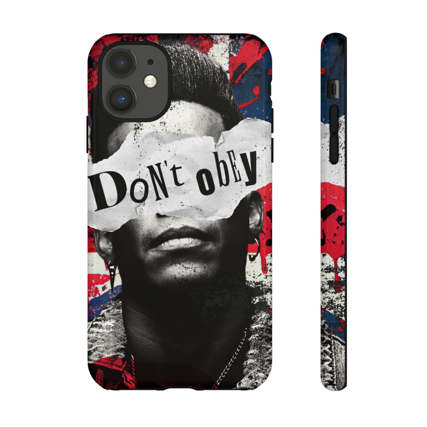 Tough Cases — 'Don't Obey' Urban Portrait Phone Case