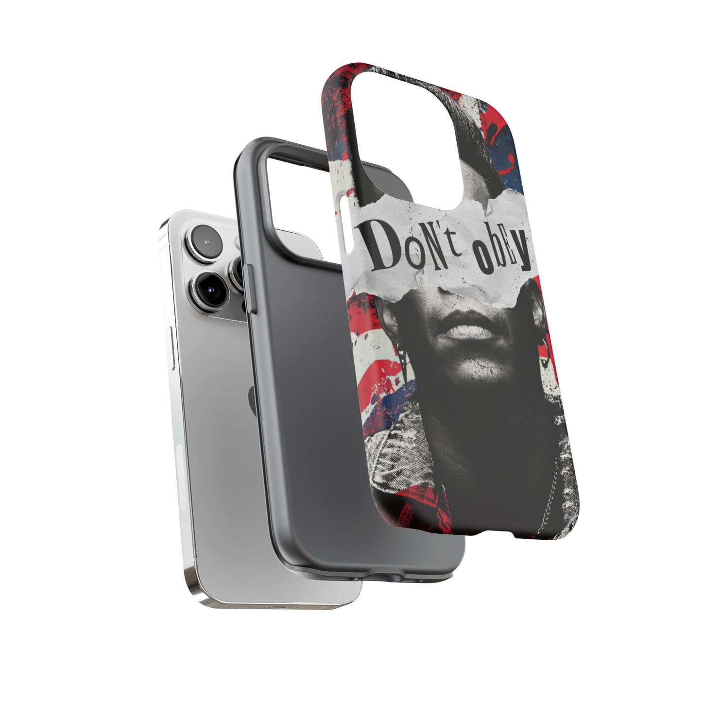 Tough Cases — 'Don't Obey' Urban Portrait Phone Case