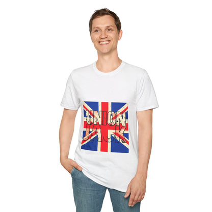 Union Jack Flag T-Shirt — Vintage British Pride Graphic Tee