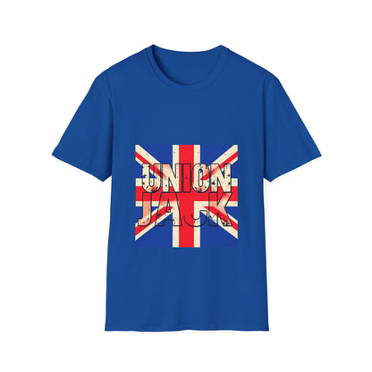 Union Jack Flag T-Shirt — Vintage British Pride Graphic Tee