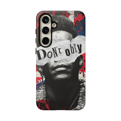 Tough Cases — 'Don't Obey' Urban Portrait Phone Case