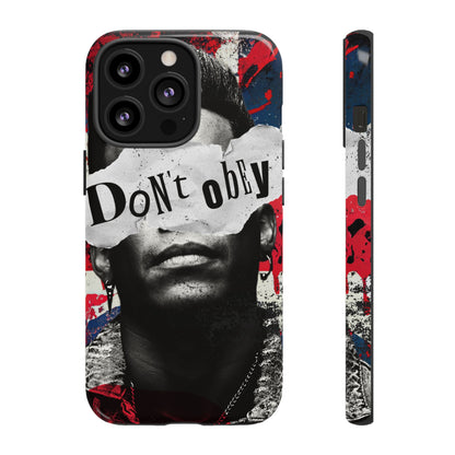 Tough Cases — 'Don't Obey' Urban Portrait Phone Case