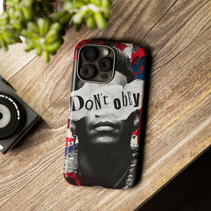 Tough Cases — 'Don't Obey' Urban Portrait Phone Case