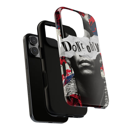 Tough Cases — 'Don't Obey' Urban Portrait Phone Case