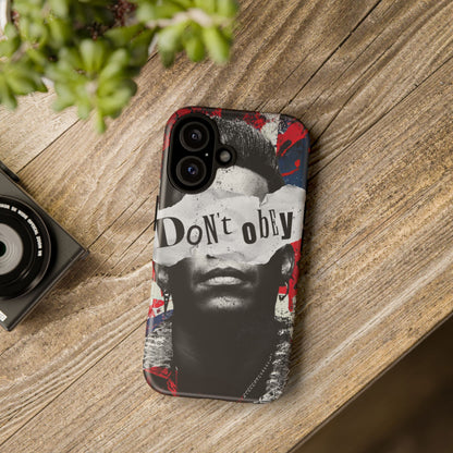 Tough Cases — 'Don't Obey' Urban Portrait Phone Case