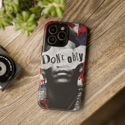 Tough Cases — 'Don't Obey' Urban Portrait Phone Case