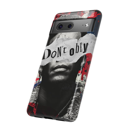 Tough Cases — 'Don't Obey' Urban Portrait Phone Case