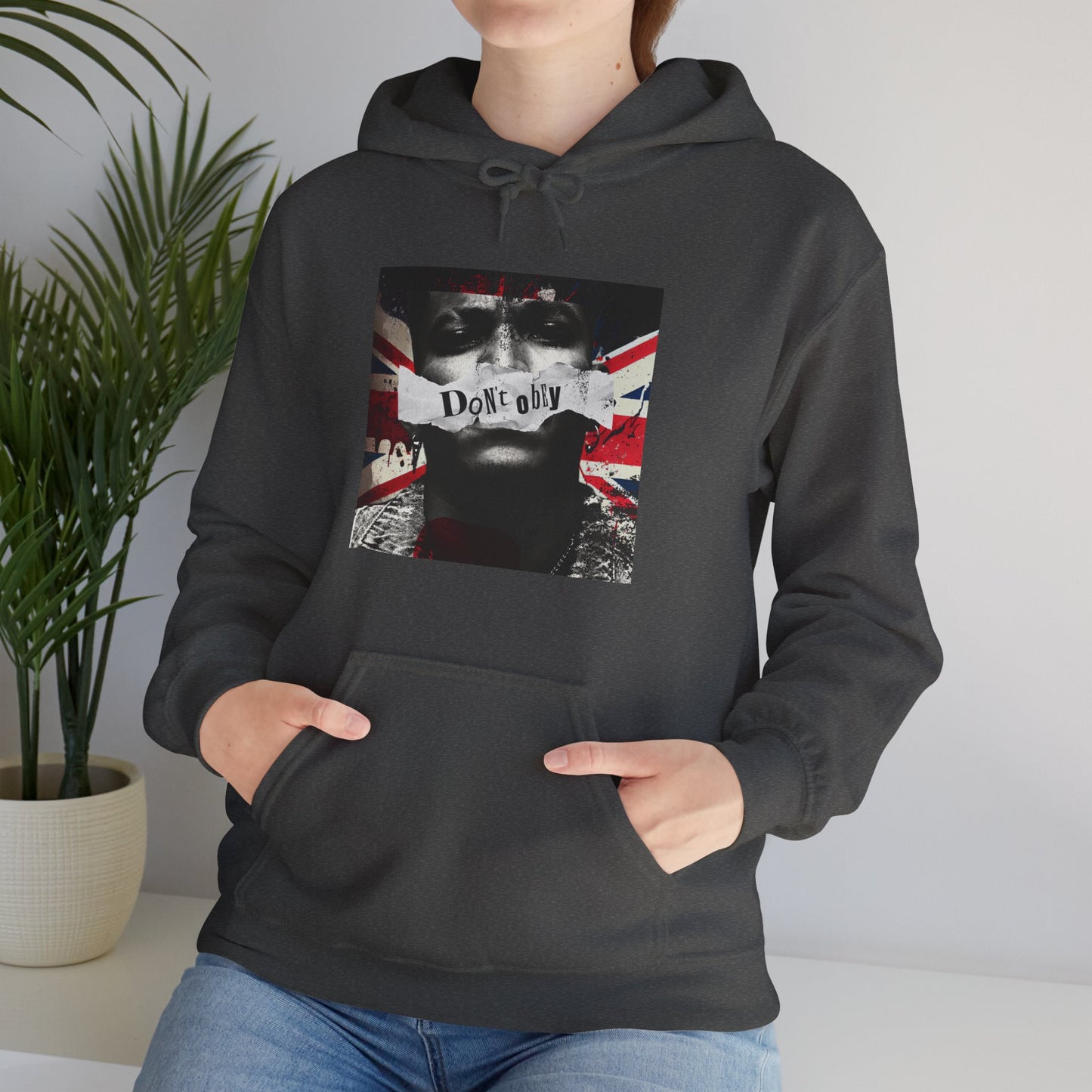 British Punk Graphic Hoodie — Union Jack Streetwear Pullover