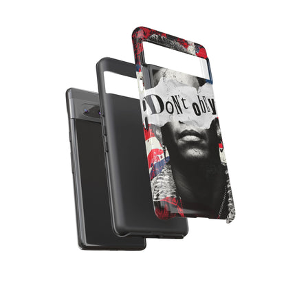 Tough Cases — 'Don't Obey' Urban Portrait Phone Case