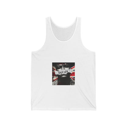 Unisex Tank Top — 'Don't Obey' Graphic Urban Flag Design