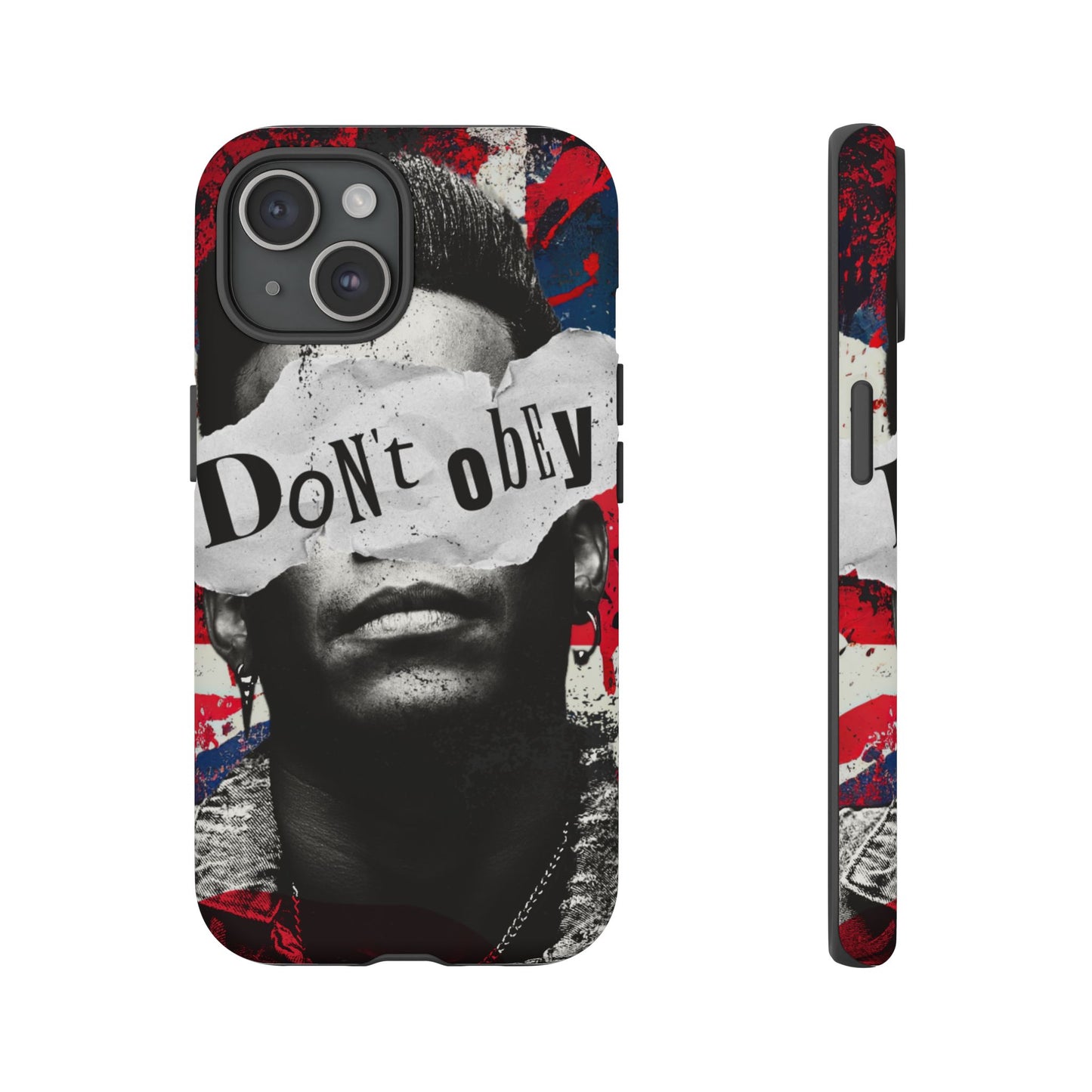 Tough Cases — 'Don't Obey' Urban Portrait Phone Case