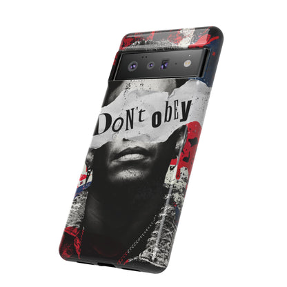 Tough Cases — 'Don't Obey' Urban Portrait Phone Case