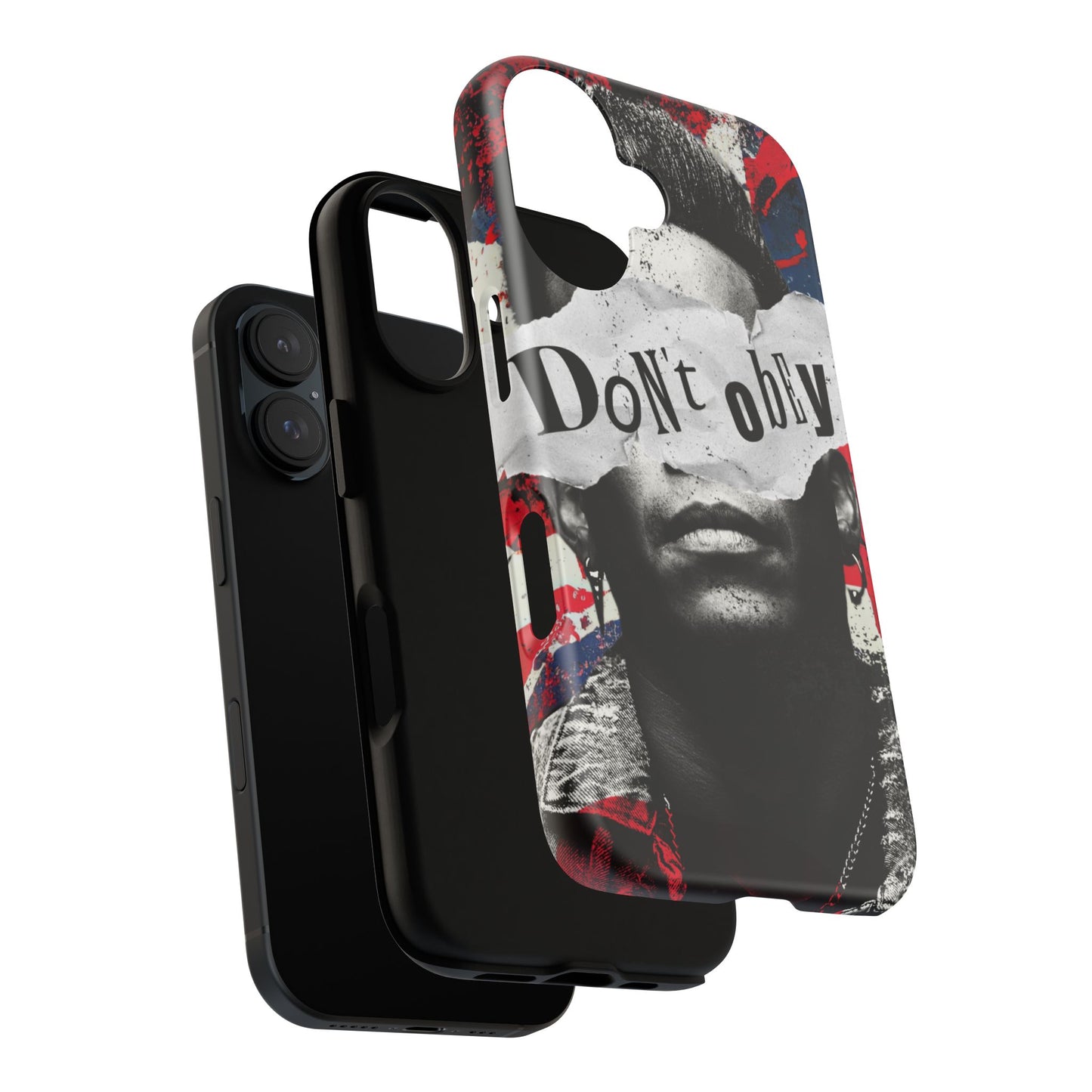 Tough Cases — 'Don't Obey' Urban Portrait Phone Case