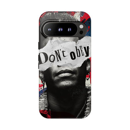 Tough Cases — 'Don't Obey' Urban Portrait Phone Case
