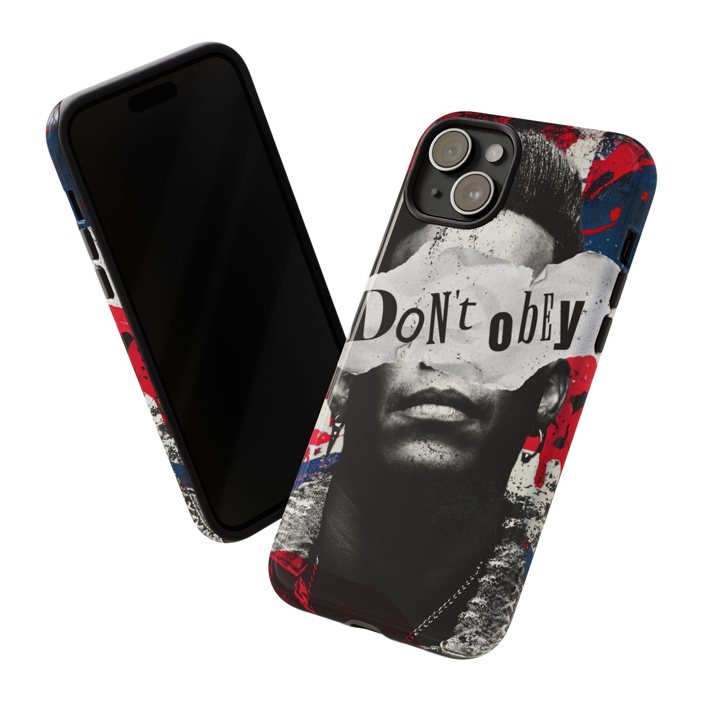 Tough Cases — 'Don't Obey' Urban Portrait Phone Case