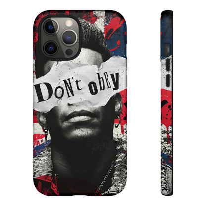 Tough Cases — 'Don't Obey' Urban Portrait Phone Case
