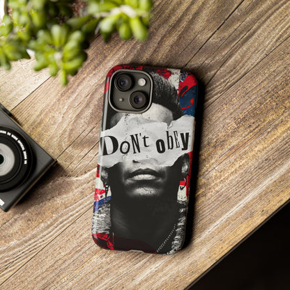 Tough Cases — 'Don't Obey' Urban Portrait Phone Case