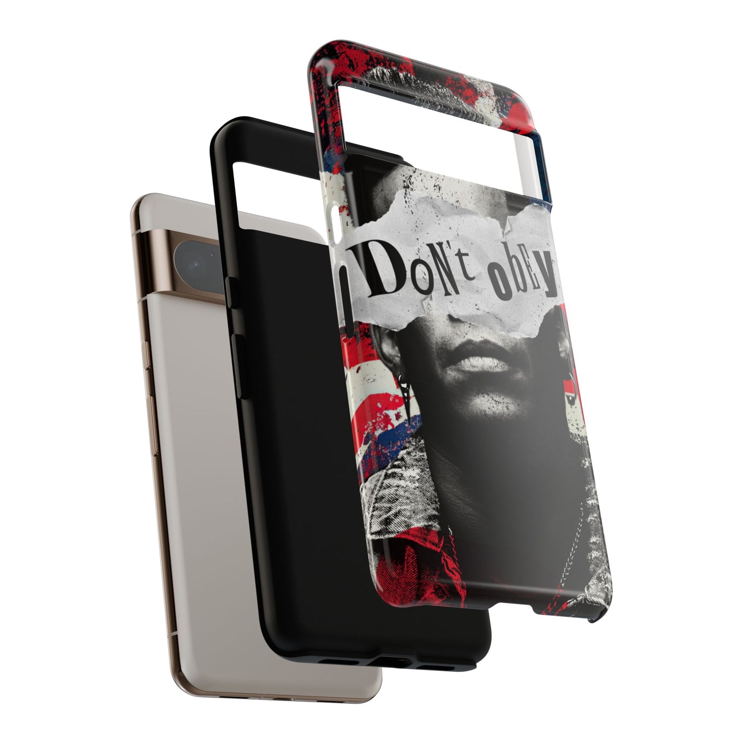 Tough Cases — 'Don't Obey' Urban Portrait Phone Case