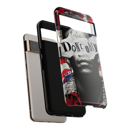 Tough Cases — 'Don't Obey' Urban Portrait Phone Case