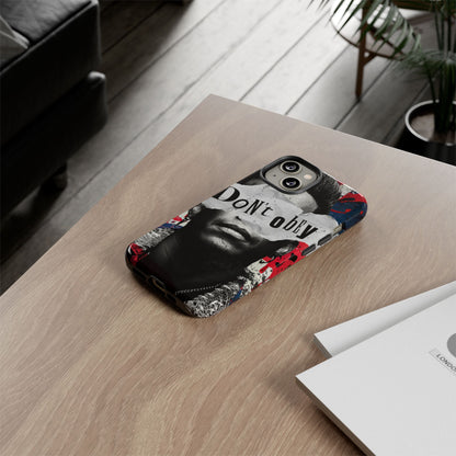 Tough Cases — 'Don't Obey' Urban Portrait Phone Case