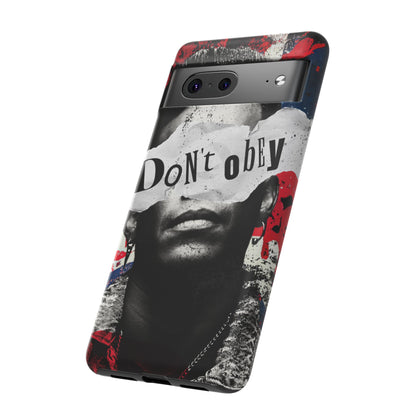 Tough Cases — 'Don't Obey' Urban Portrait Phone Case