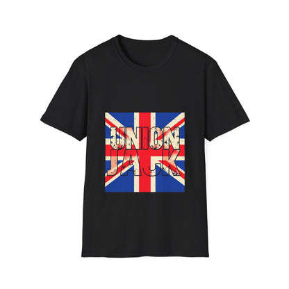 Union Jack Flag T-Shirt — Vintage British Pride Graphic Tee
