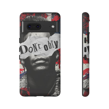 Tough Cases — 'Don't Obey' Urban Portrait Phone Case